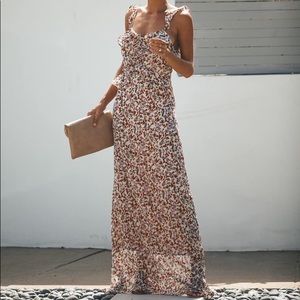Vici floral maxi dress